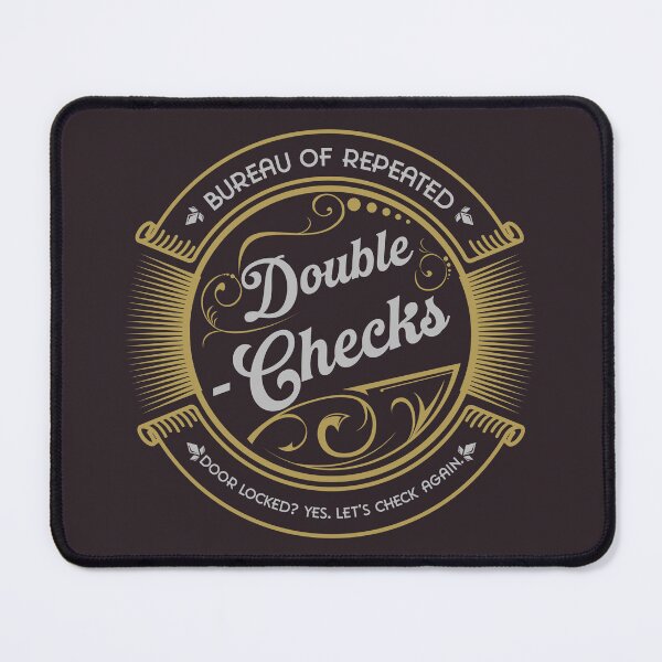 Item preview, Bureau of Repeated Double-Checks designed and sold by Milena R..