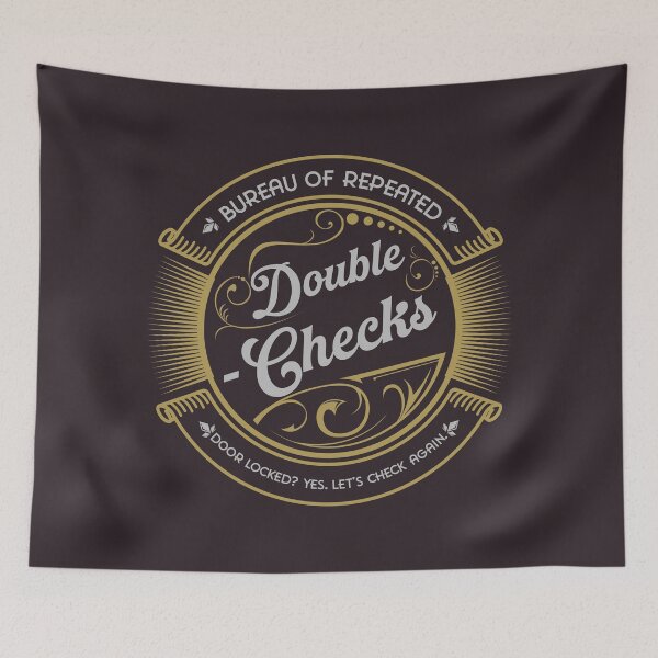 Item preview, Bureau of Repeated Double-Checks designed and sold by Milena R..