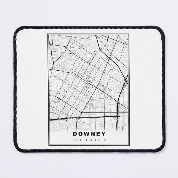 Item preview, Downey Map designed and sold by Tamas Das.