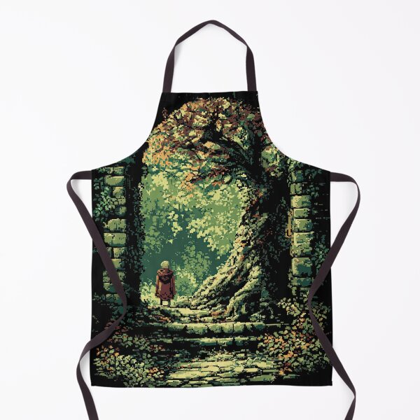 Item preview, Mysterious Forest Archway Fantasy Pixel Art designed and sold by Piotrek0001.