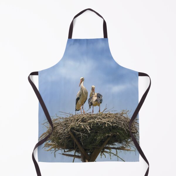Item preview, Two storks in the nest designed and sold by Marcu Ioachim.