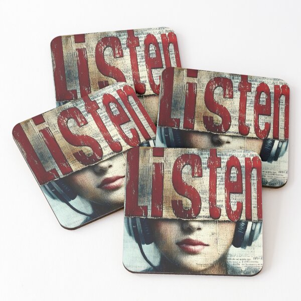 Item preview, Listen designed and sold by 3ling_Design.