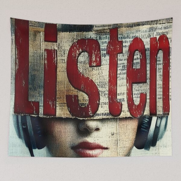 Item preview, Listen designed and sold by 3ling_Design.