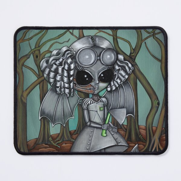 Item preview, Tin Girl - Wizard of Oz Gothic Fantasy Art designed and sold by Morbidly Adorable: Art of Misty Monster.