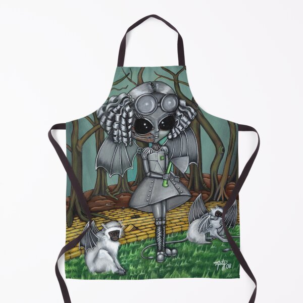 Item preview, Tin Girl - Wizard of Oz Gothic Fantasy Art designed and sold by Morbidly Adorable: Art of Misty Monster.