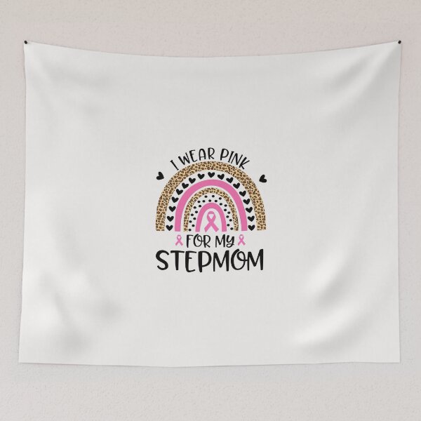 Item preview, Breast Cancer Awareness I Wear Pink For My Stepmom designed and sold by grumpzara.