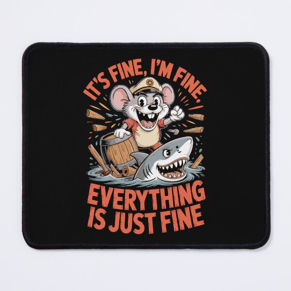 Item preview, Everything is Just Fine designed and sold by 89BLACK.