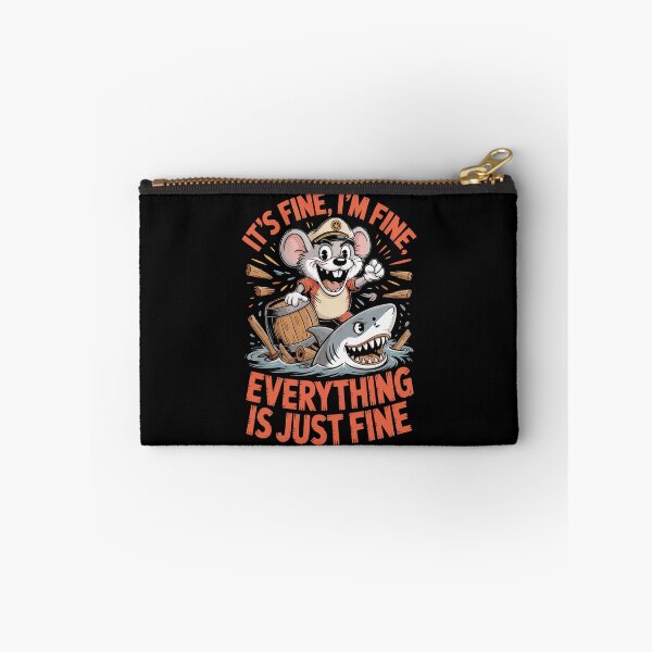 Item preview, Everything is Just Fine designed and sold by 89BLACK.