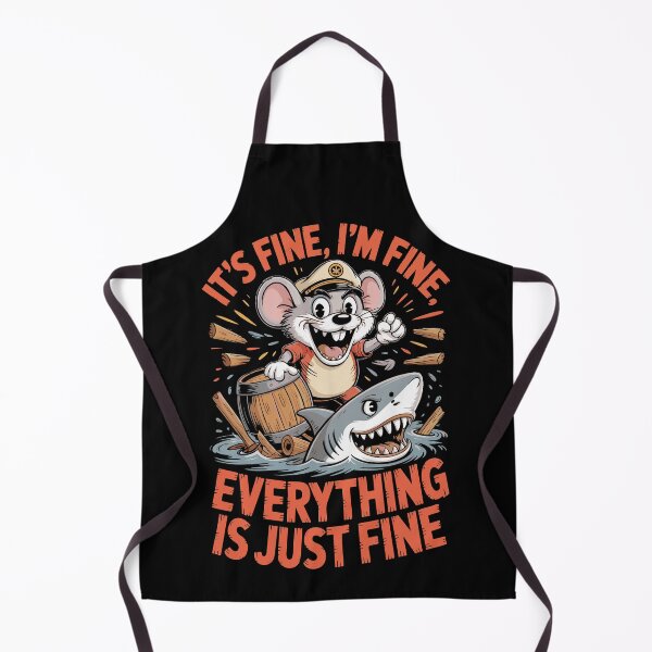 Item preview, Everything is Just Fine designed and sold by 89BLACK.