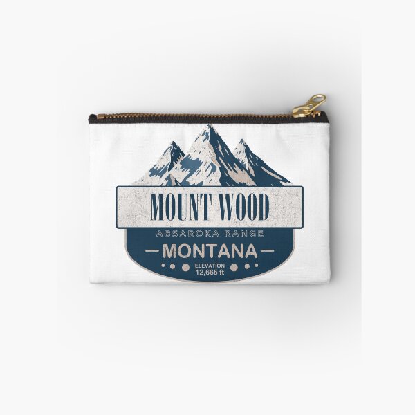 Item preview, Mount Wood, Absaroka Range, Montana Mountain Badge designed and sold by Wanderful-roads.