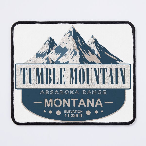 Item preview, Tumble Mountain, Absaroka Range, Montana Mountain Badge designed and sold by Wanderful-roads.