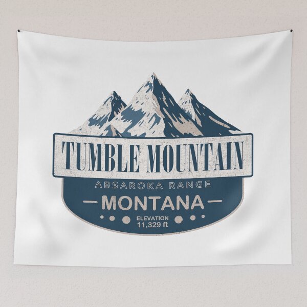 Item preview, Tumble Mountain, Absaroka Range, Montana Mountain Badge designed and sold by Wanderful-roads.