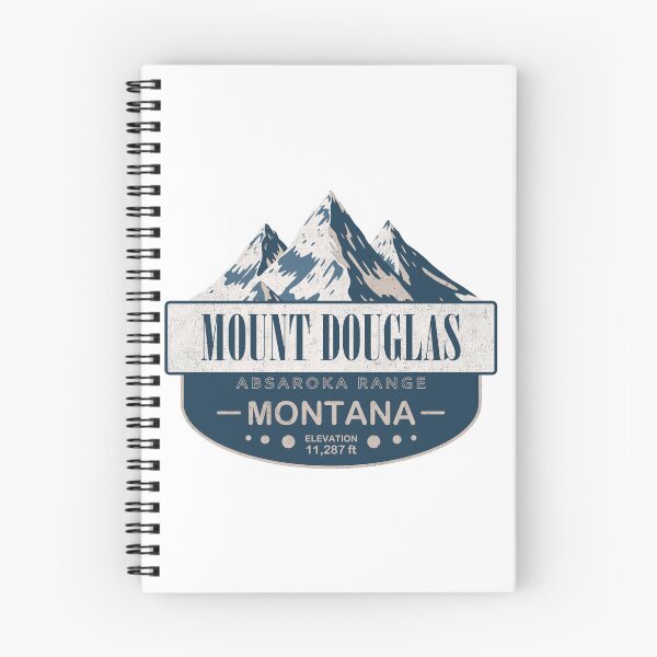 Item preview, Mount Douglas, Absaroka Range, Montana Mountain Badge designed and sold by Wanderful-roads.