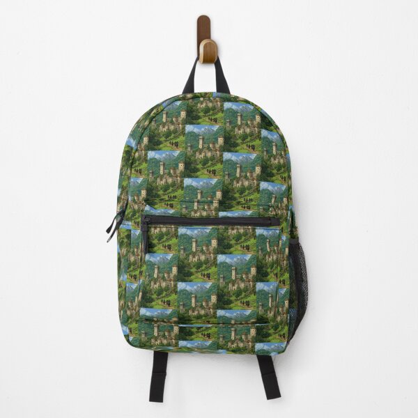 Item preview, Riders Approaching Castle in the Green Hills designed and sold by Piotrek0001.
