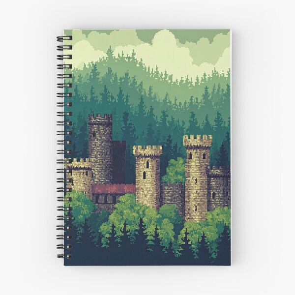Item preview, Castle in a Deep Green Forest Scenery designed and sold by Piotrek0001.