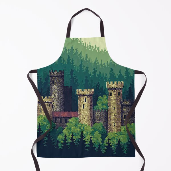 Item preview, Castle in a Deep Green Forest Scenery designed and sold by Piotrek0001.