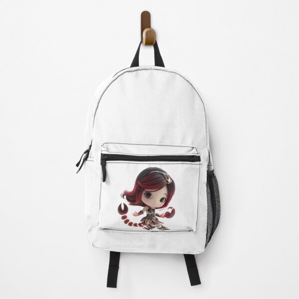 Item preview, Chibi Zodiac Scorpio Girl – Cute Astrology Character Illustration designed and sold by GoldenChiArt.