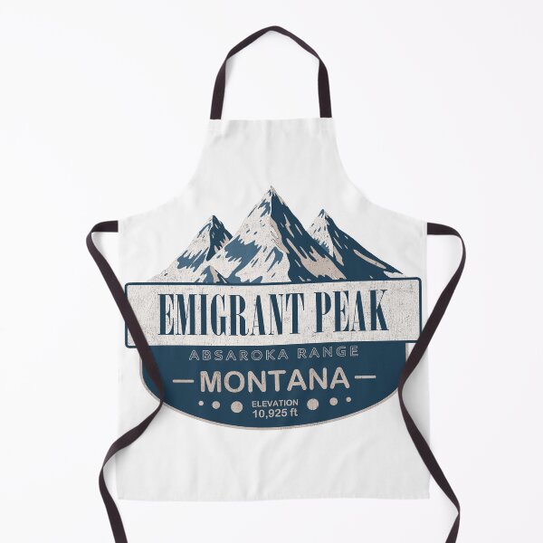 Item preview, Emigrant Peak, Absaroka Range, Montana Mountain Badge designed and sold by Wanderful-roads.