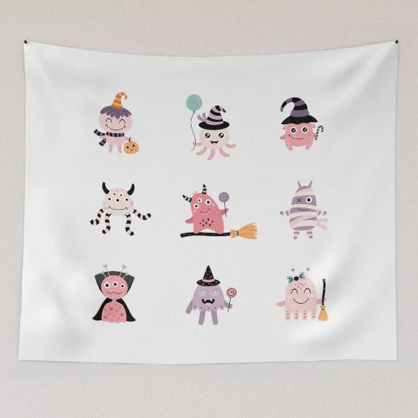 Item preview, Cute Monster Halloween - Spooky Season designed and sold by Julza Art.