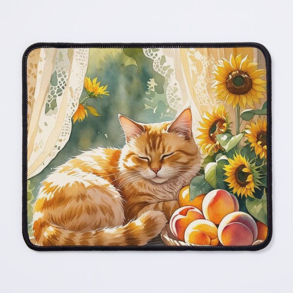 Item preview, Peaches & Paws – A Cottagecore Kitchen Glow designed and sold by Deezyned.