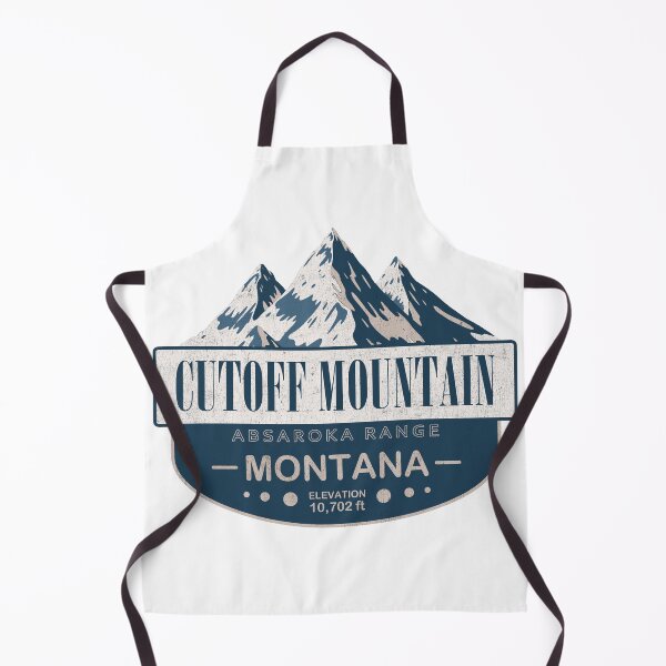 Item preview, Cutoff Mountain, Absaroka Range, Montana Mountain Badge designed and sold by Wanderful-roads.