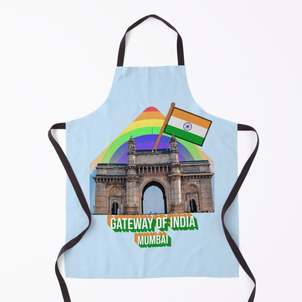 Item preview, Gateway of India Mumbai with Indian Flag Tiranga Design | Patriotic Monument & Cultural Pride Art designed and sold by ArtsyExplorer.