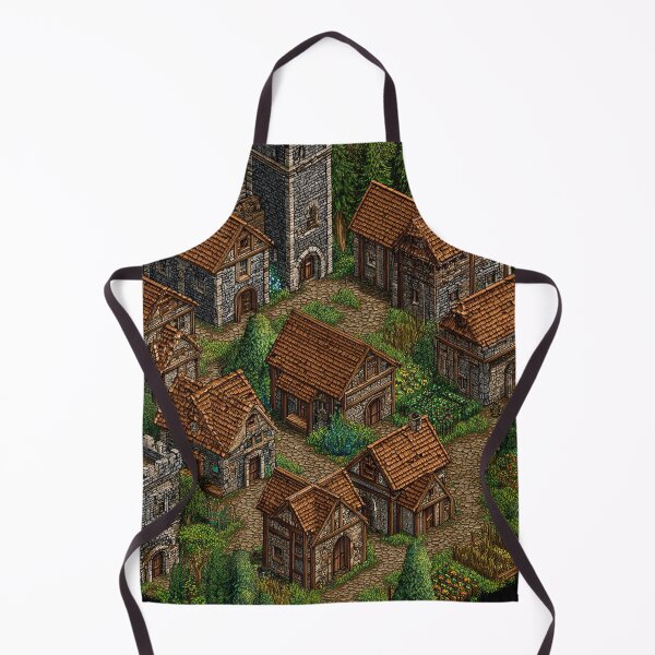 Item preview, Isometric Medieval Village in the Forest designed and sold by Piotrek0001.