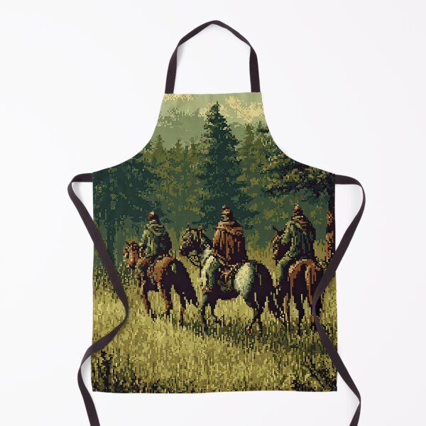 Item preview, Three Riders in a Grassy Forest Clearing designed and sold by Piotrek0001.