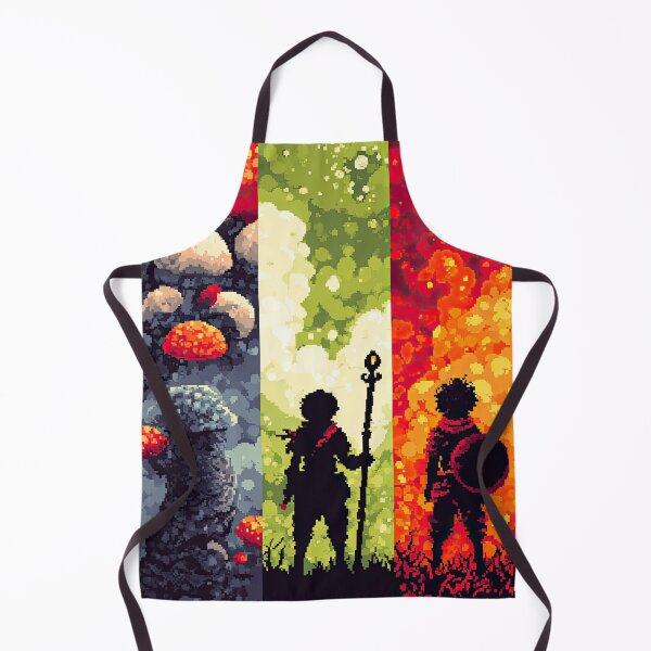 Item preview, Fantasy Hero Journey Triptych Pixel Art designed and sold by Piotrek0001.