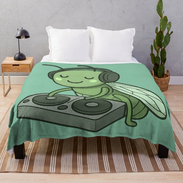 Item preview, DJ Insect Grooving to the Beats designed and sold by AwesomeBeyondLimits.