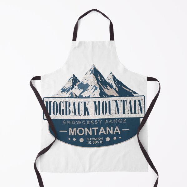 Item preview, Hogback Mountain, Snowcrest Range, Montana Mountain Badge designed and sold by Wanderful-roads.