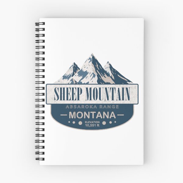 Item preview, Sheep Mountain, Absaroka Range, Montana Mountain Badge designed and sold by Wanderful-roads.