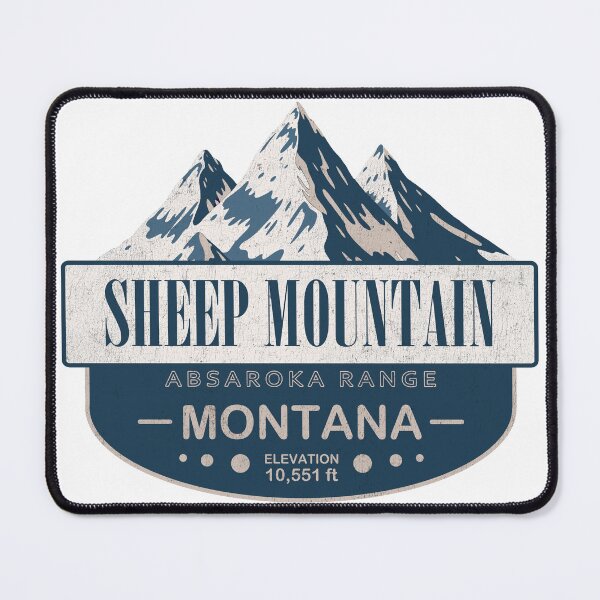 Item preview, Sheep Mountain, Absaroka Range, Montana Mountain Badge designed and sold by Wanderful-roads.