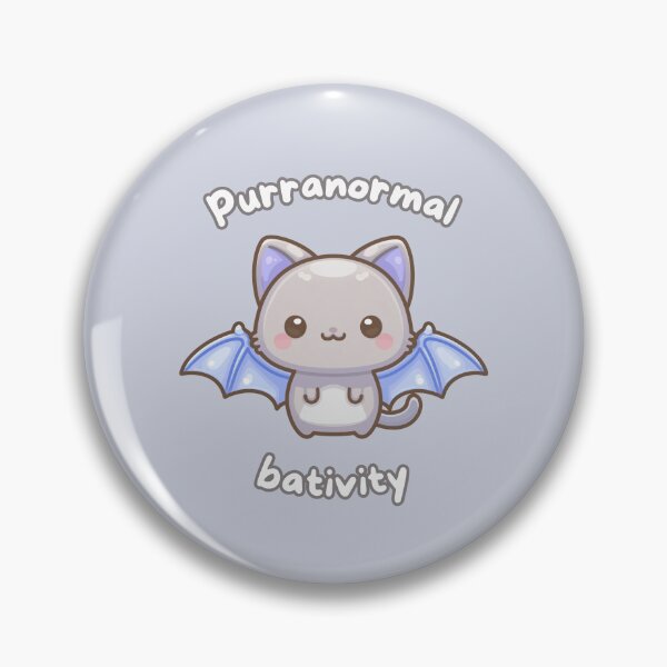 Item preview, Purranormal Bativity Cat bat designed and sold by CollieCreates.