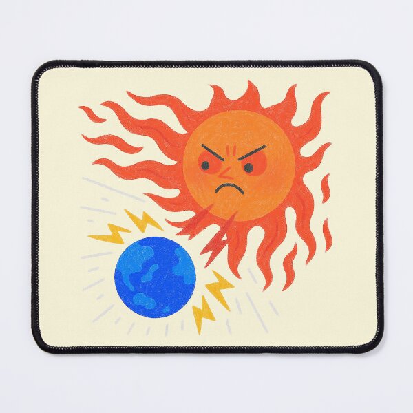 Item preview, Solar Fury Earth Impact designed and sold by zzz888.