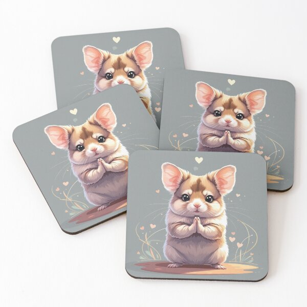 Item preview, Zen Chinchilla: "Just Chinchillin’ in Lotus Pose" – Funny Meditation Chinchilla Design designed and sold by FindYouByZ.