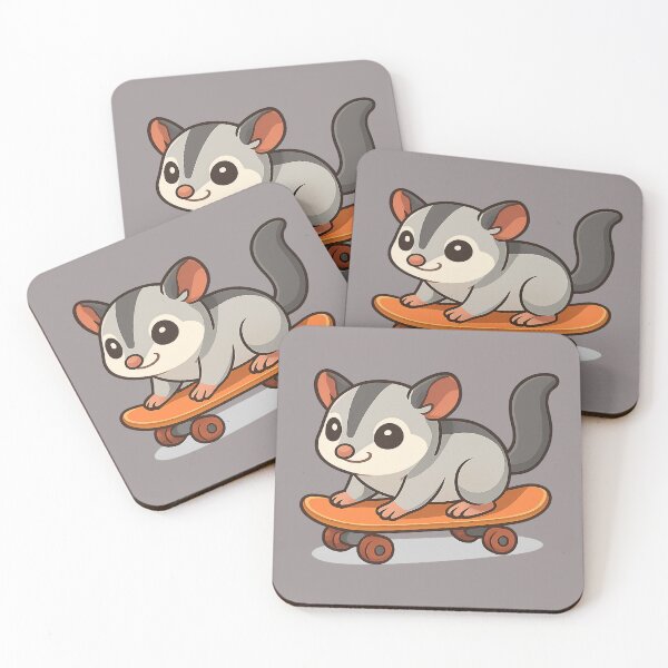 Item preview, Sugar Glider Skateboard Fun designed and sold by AwesomeBeyondLimits.