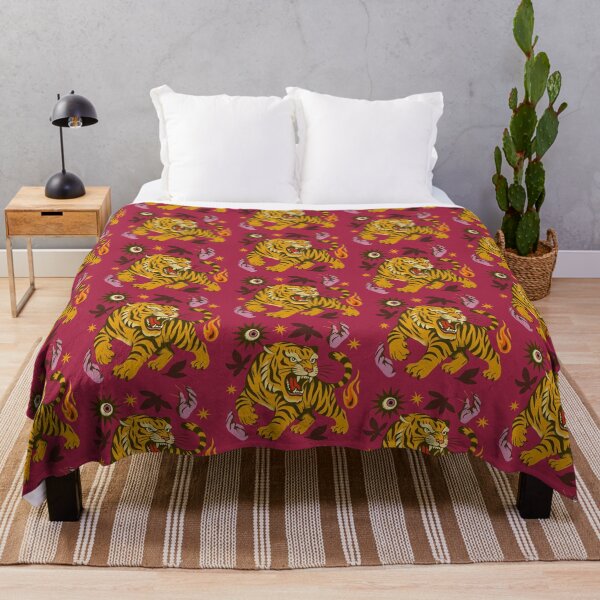 Item preview, Mystic Roaring Tiger Illustration designed and sold by zzz888.
