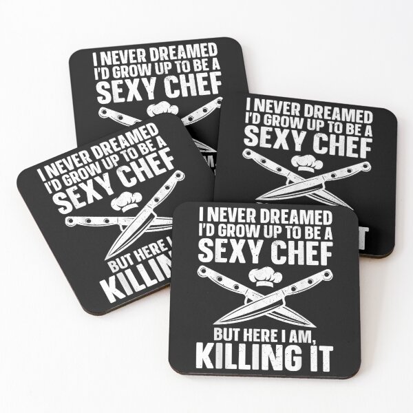 Item preview, Sexy Chef Killing It: Funny Cooking Quote designed and sold by ChaaiTee.