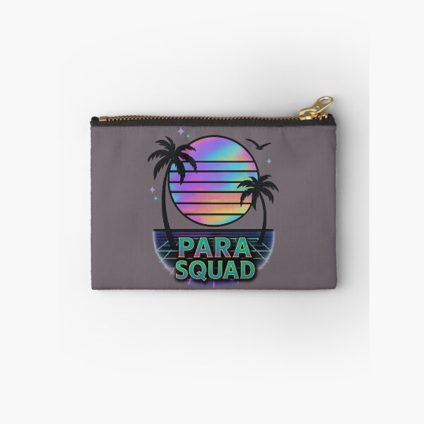 Item preview, Para Squad Paraprofessional Vaporwave Sunset Retro Aesthetic designed and sold by SunfullyYours.