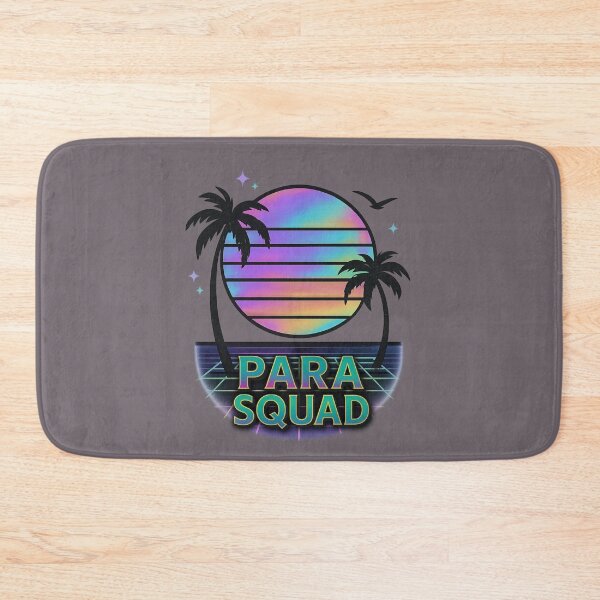 Item preview, Para Squad Paraprofessional Vaporwave Sunset Retro Aesthetic designed and sold by SunfullyYours.