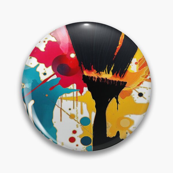 Item preview, Paint Brush Bursting with Colors designed and sold by TriForceDesign.