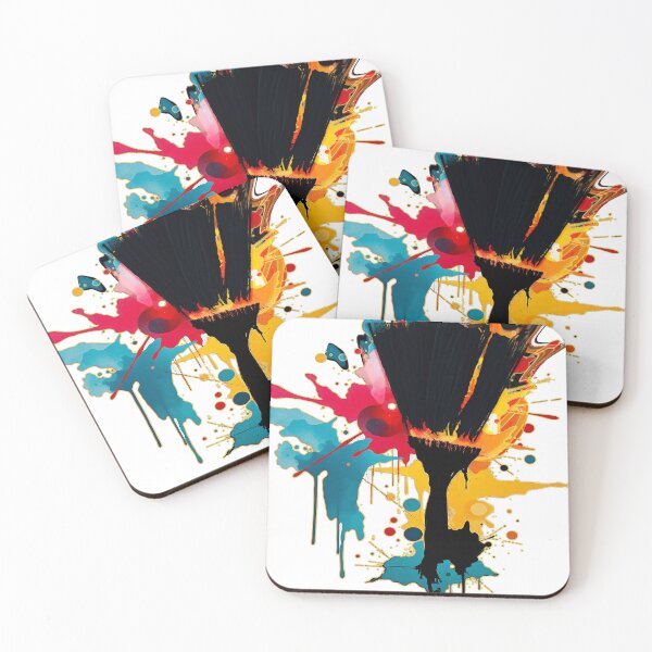 Item preview, Paint Brush Bursting with Colors designed and sold by TriForceDesign.