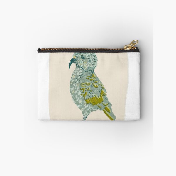 Item preview, Curious Kea – Minimalist New Zealand Alpine Parrot Illustration designed and sold by meglee.