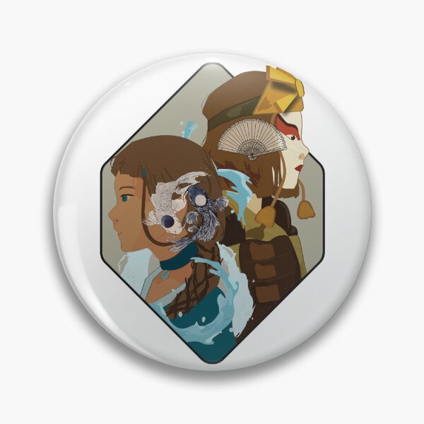 Item preview, Avatar The Last Airbender – Suki and Katara Art designed and sold by ArtsyExplorer.