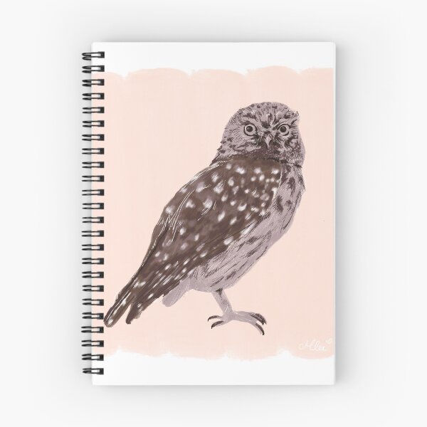 Item preview, Ruru in Blush – Minimalist New Zealand Moorpork Illustration designed and sold by meglee.