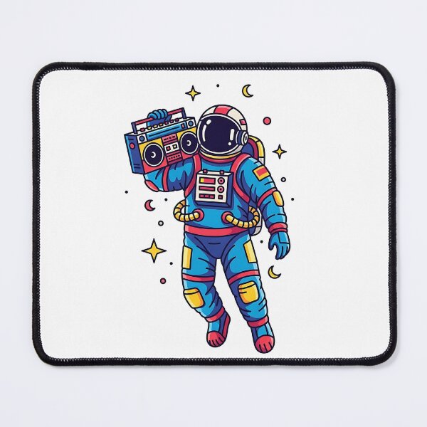 Item preview, Astronaut holding a boombox designed and sold by misbahsiro.