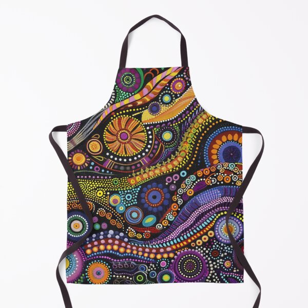 Item preview, Aboriginal Inspired Dot Art - Australian Native Pattern designed and sold by GrinGalore.