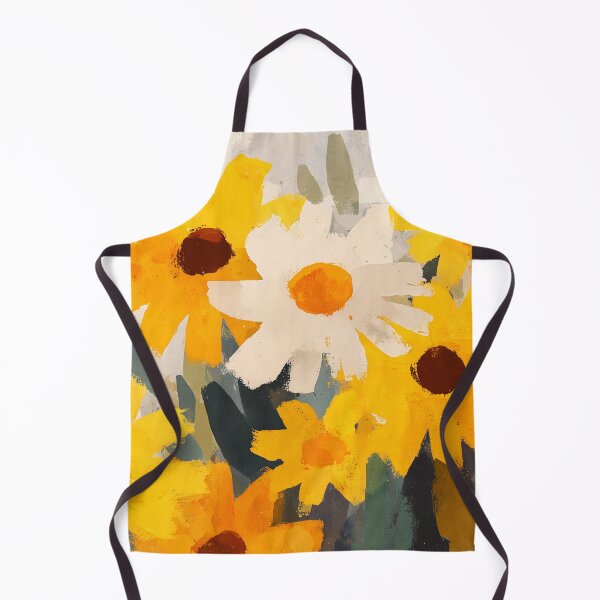 Item preview, Yellow and White Daisies – Bold Floral Painting designed and sold by solynneart.