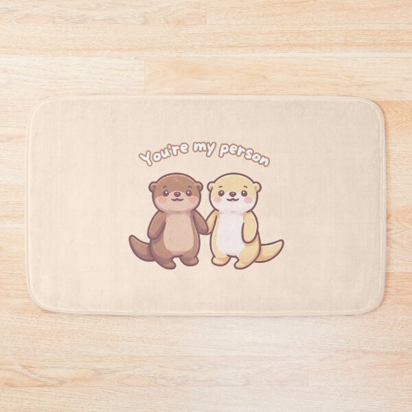 Item preview, You're my person kawaii otters designed and sold by CollieCreates.